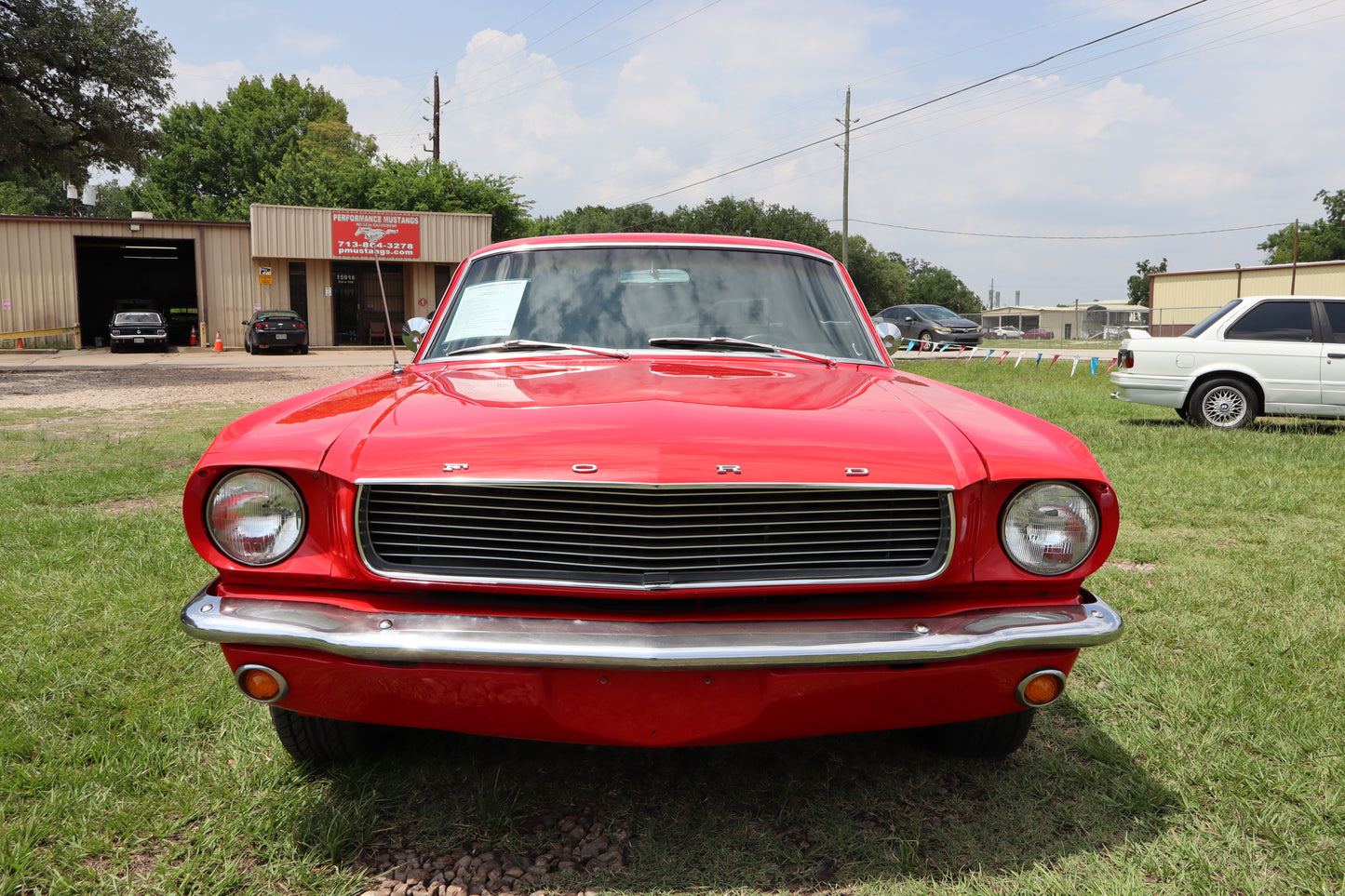 1965 Mustang Red Coupe