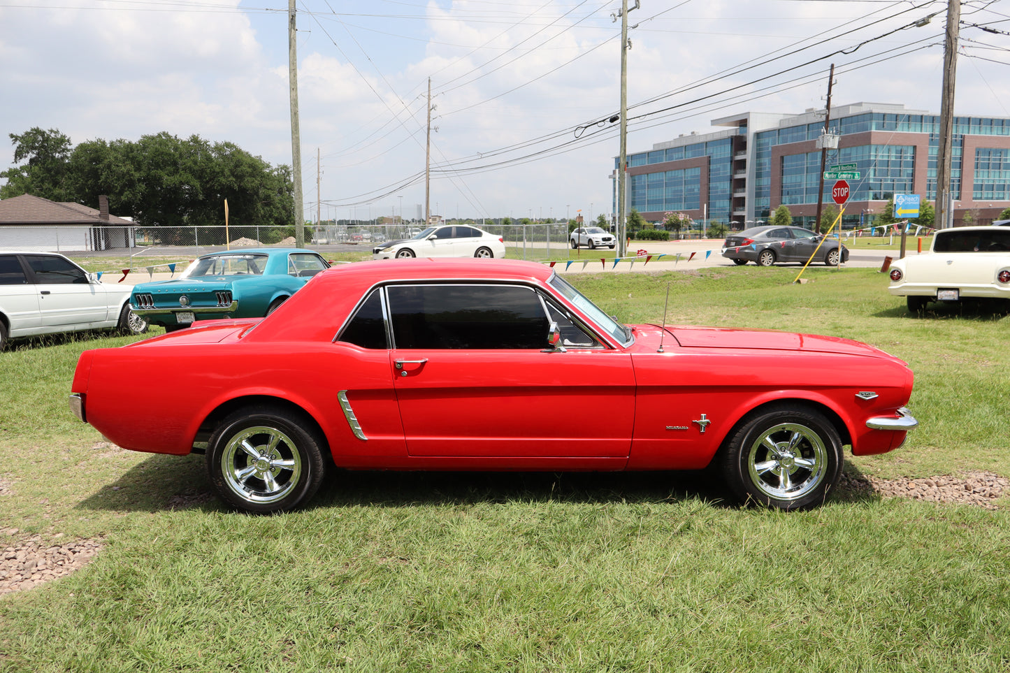 1965 Mustang Red Coupe