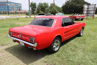 1965 Mustang Red Coupe