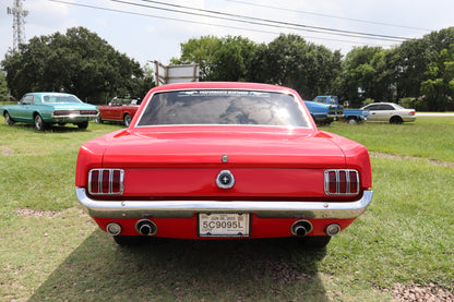 1965 Mustang Red Coupe