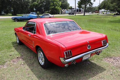 1965 Mustang Red Coupe