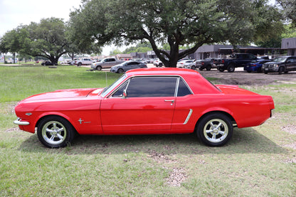 1965 Mustang Red Coupe