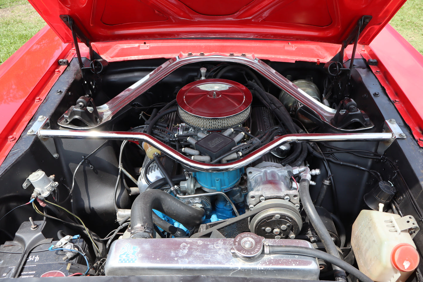 1965 Mustang Red Coupe