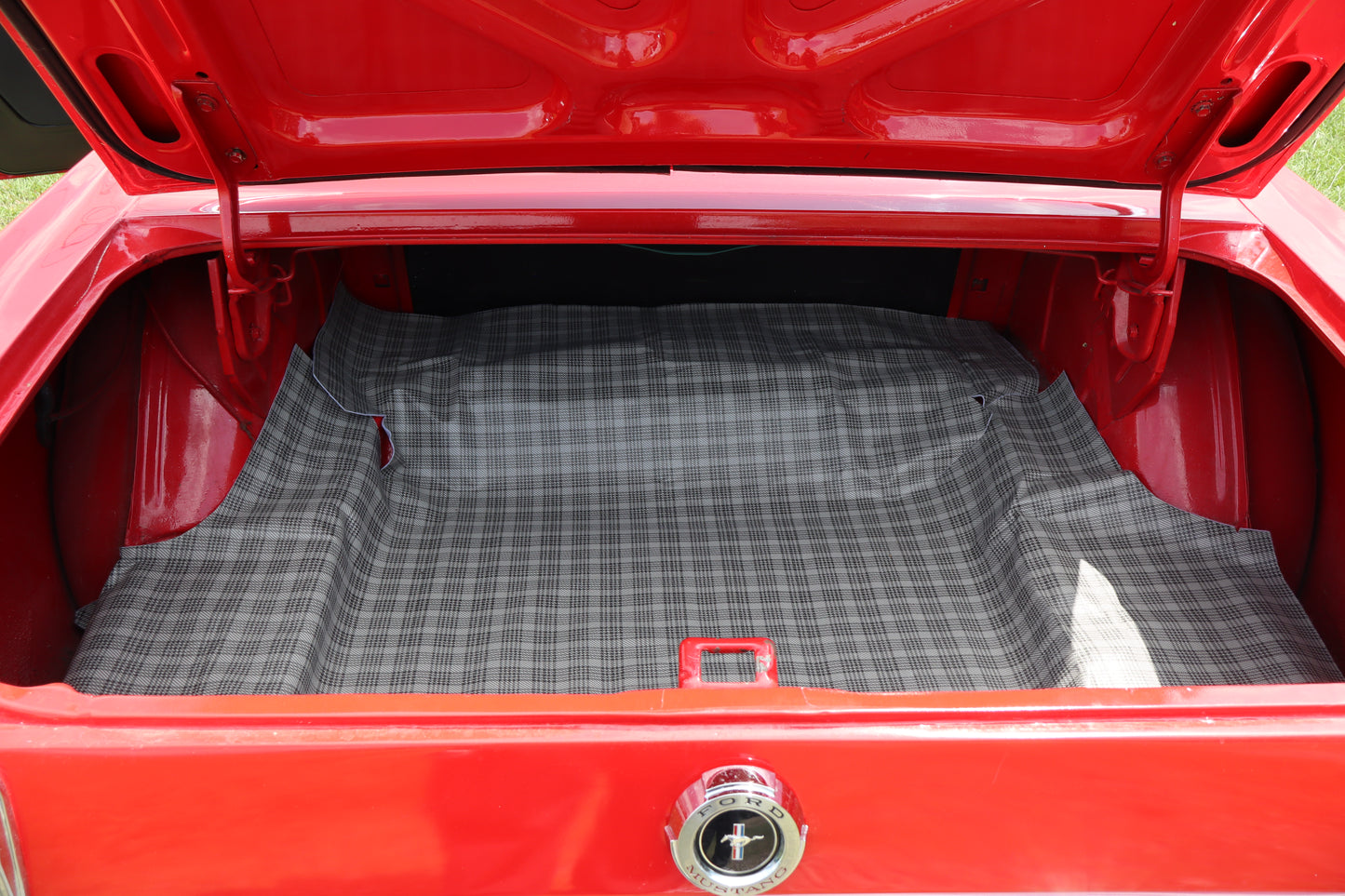 1965 Mustang Red Coupe