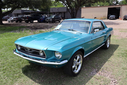 67 Mustang Tahoe Turquoise