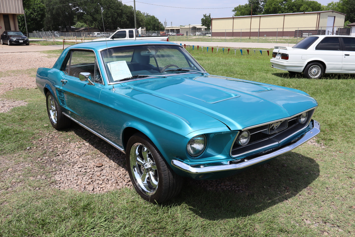 67 Mustang Tahoe Turquoise