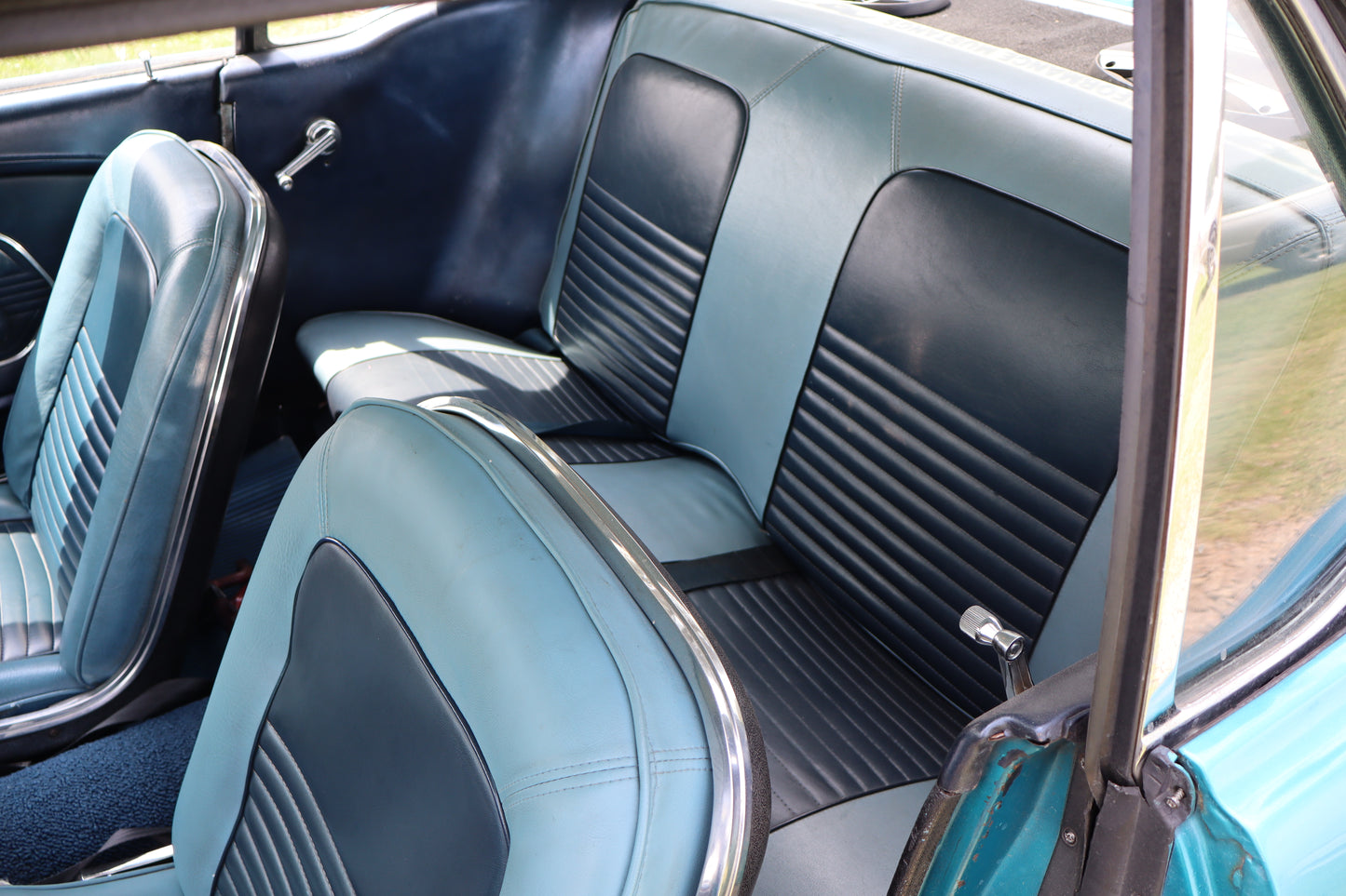 67 Mustang Tahoe Turquoise