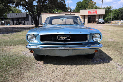 1966 Mustang Convertible Silver Blue