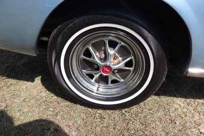 1966 Mustang Convertible Silver Blue