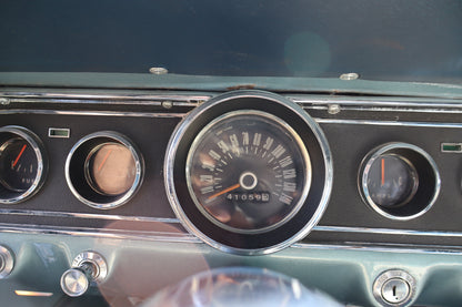 1966 Mustang Convertible Silver Blue