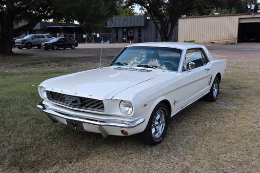 1966 Mustang Coupe White