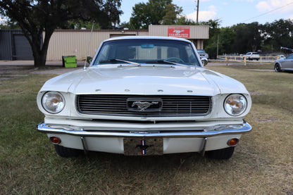 1966 Mustang Coupe White