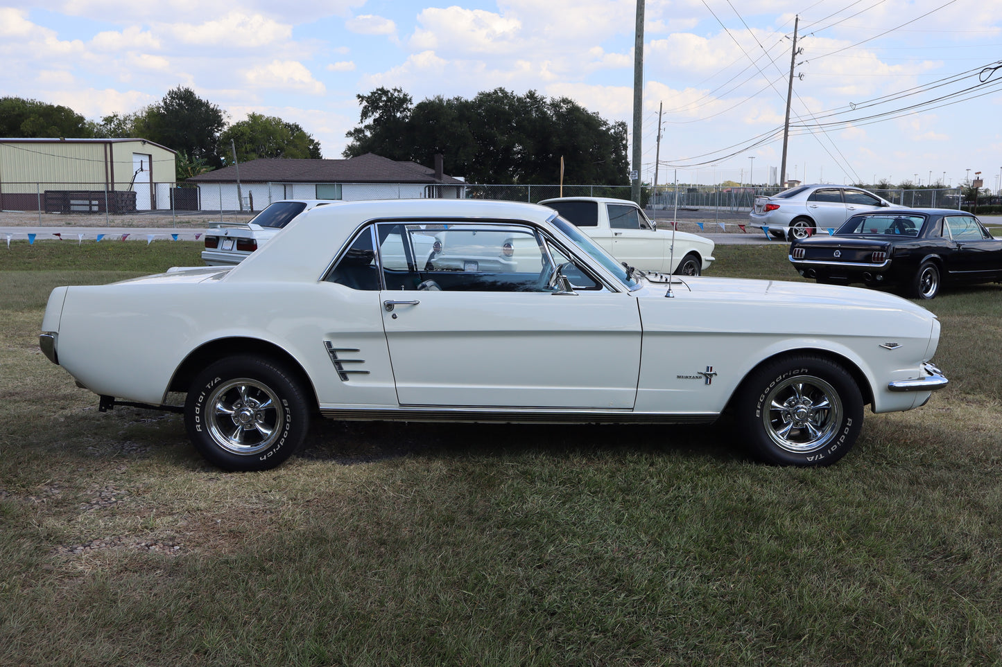 1966 Mustang Coupe White