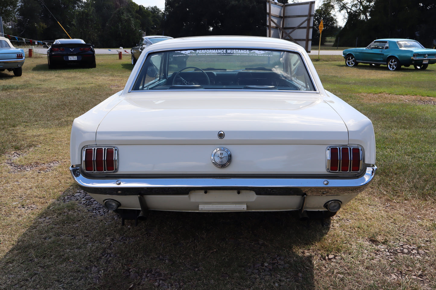 1966 Mustang Coupe White