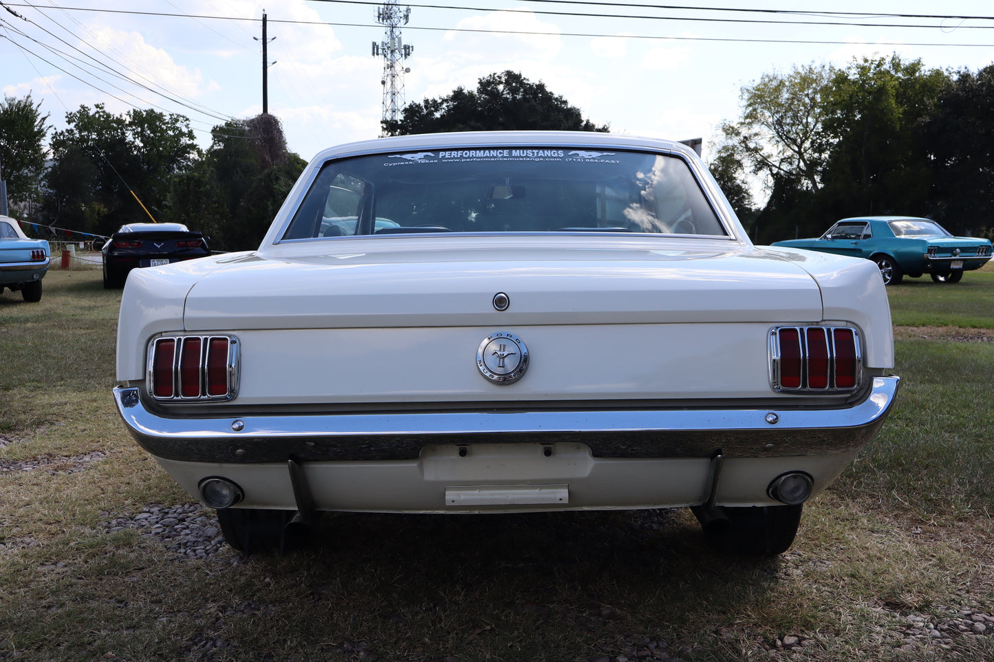 1966 Mustang Coupe White