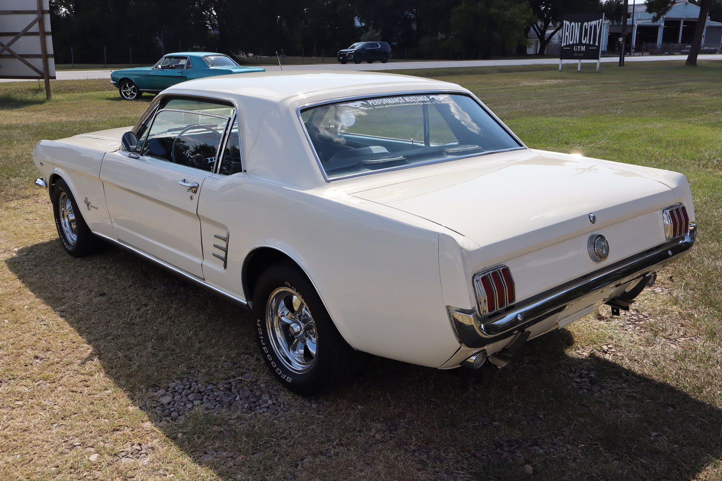 1966 Mustang Coupe White