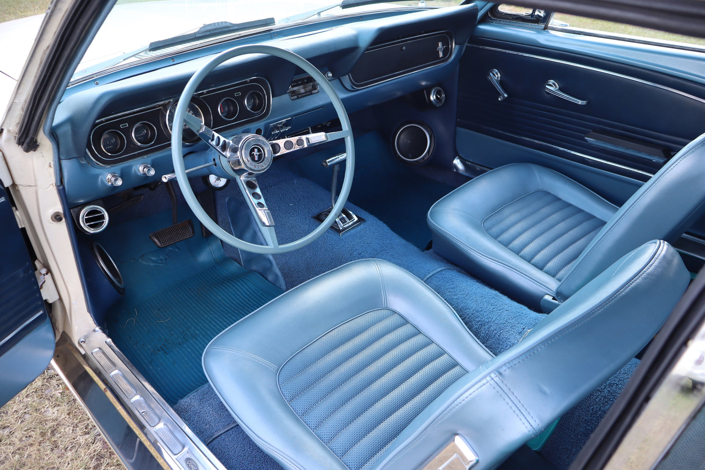 1966 Mustang Coupe White