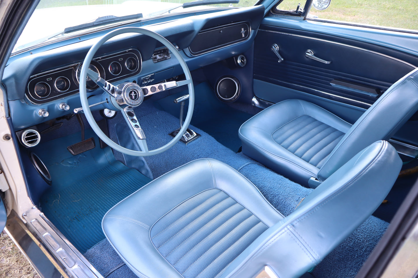 1966 Mustang Coupe White