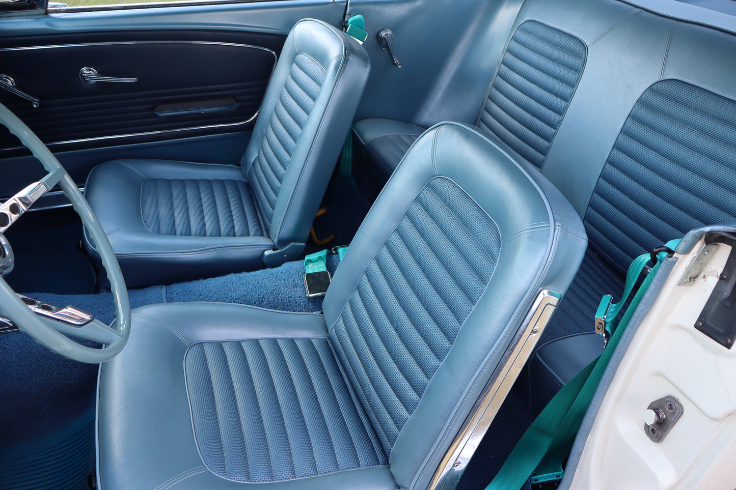 1966 Mustang Coupe White