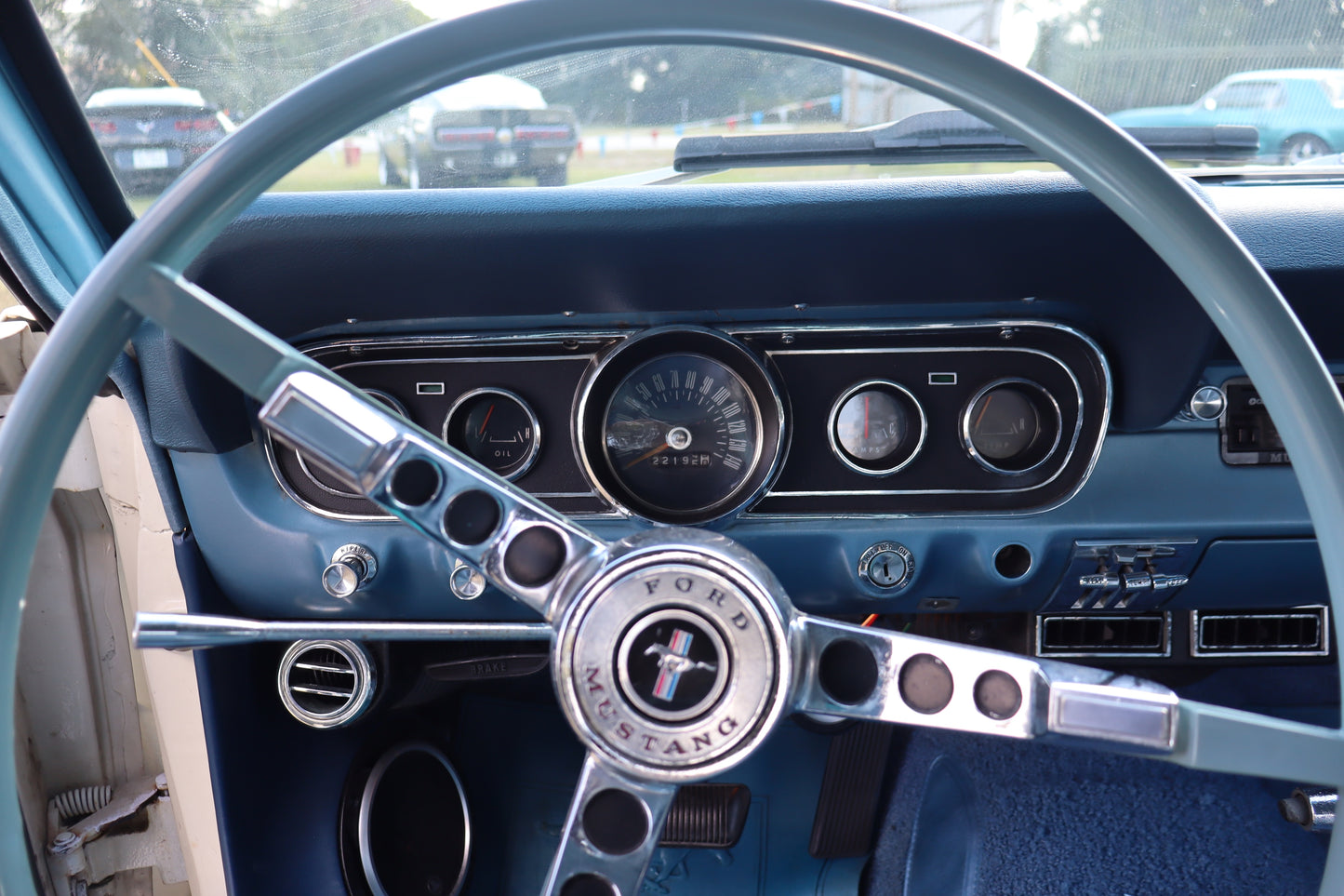 1966 Mustang Coupe White