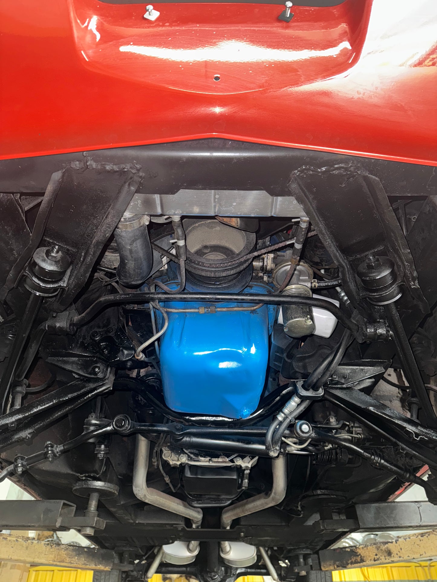 1965 Mustang Convertible Red