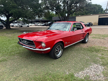1967 Ford Mustang Red Coupe