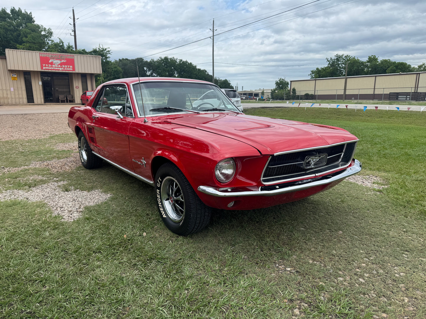 1967 Ford Mustang Red Coupe