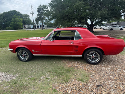 1967 Ford Mustang Red Coupe