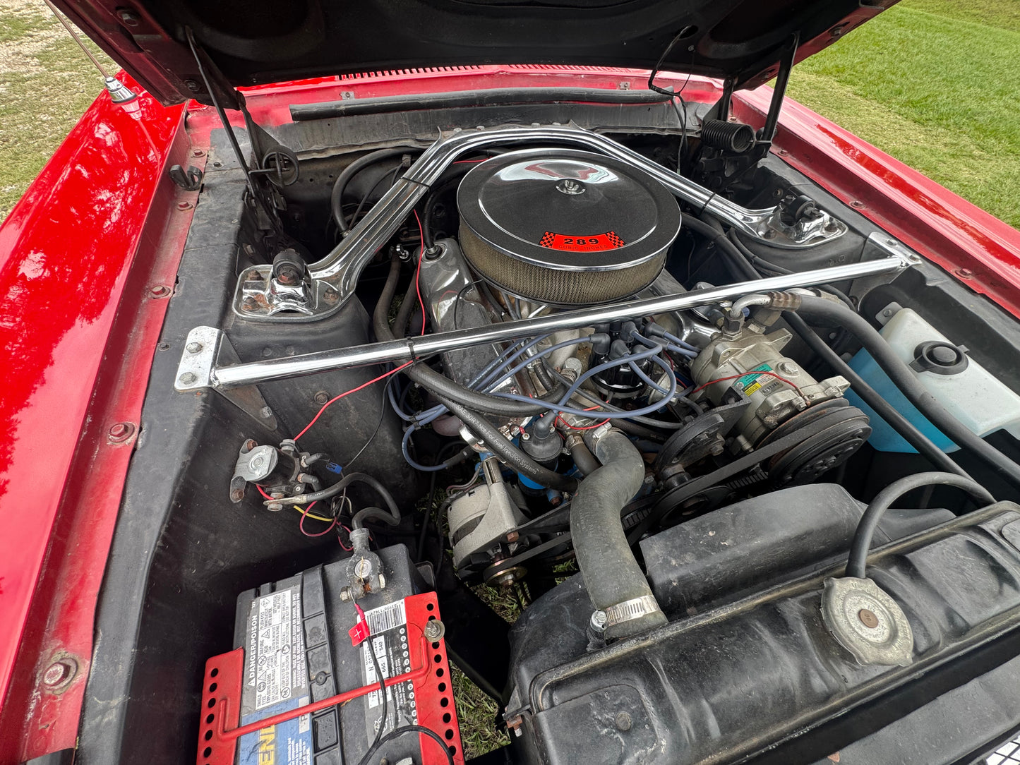 1967 Ford Mustang Red Coupe