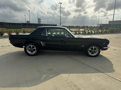 1966 Mustang Coupe Black w/ Grey Stripes