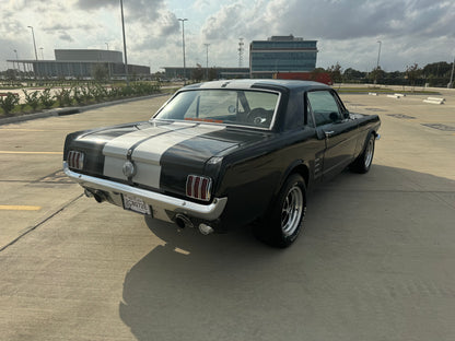 1966 Mustang Coupe Black w/ Grey Stripes