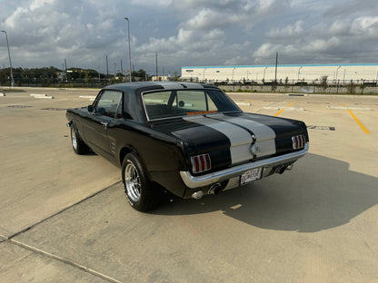 1966 Mustang Coupe Black w/ Grey Stripes