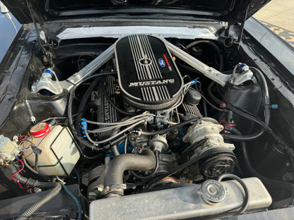 1966 Mustang Coupe Black w/ Grey Stripes