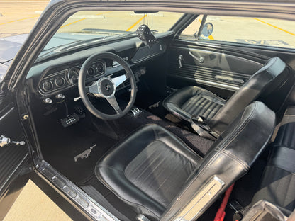 1966 Mustang Coupe Black w/ Grey Stripes