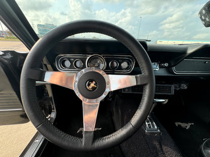 1966 Mustang Coupe Black w/ Grey Stripes