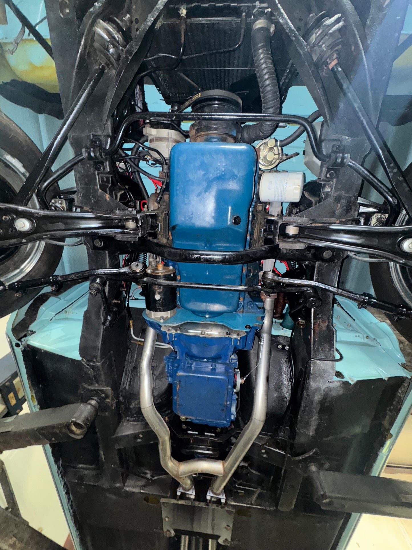 1967 Ford Mustang Convertible Blue