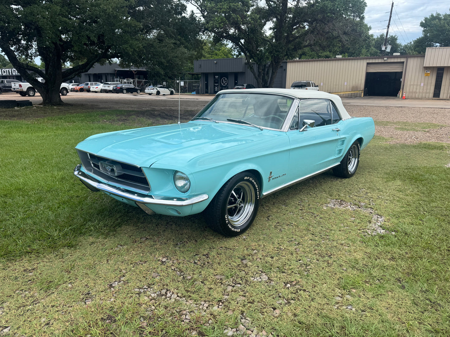 1967 Ford Mustang Convertible Blue