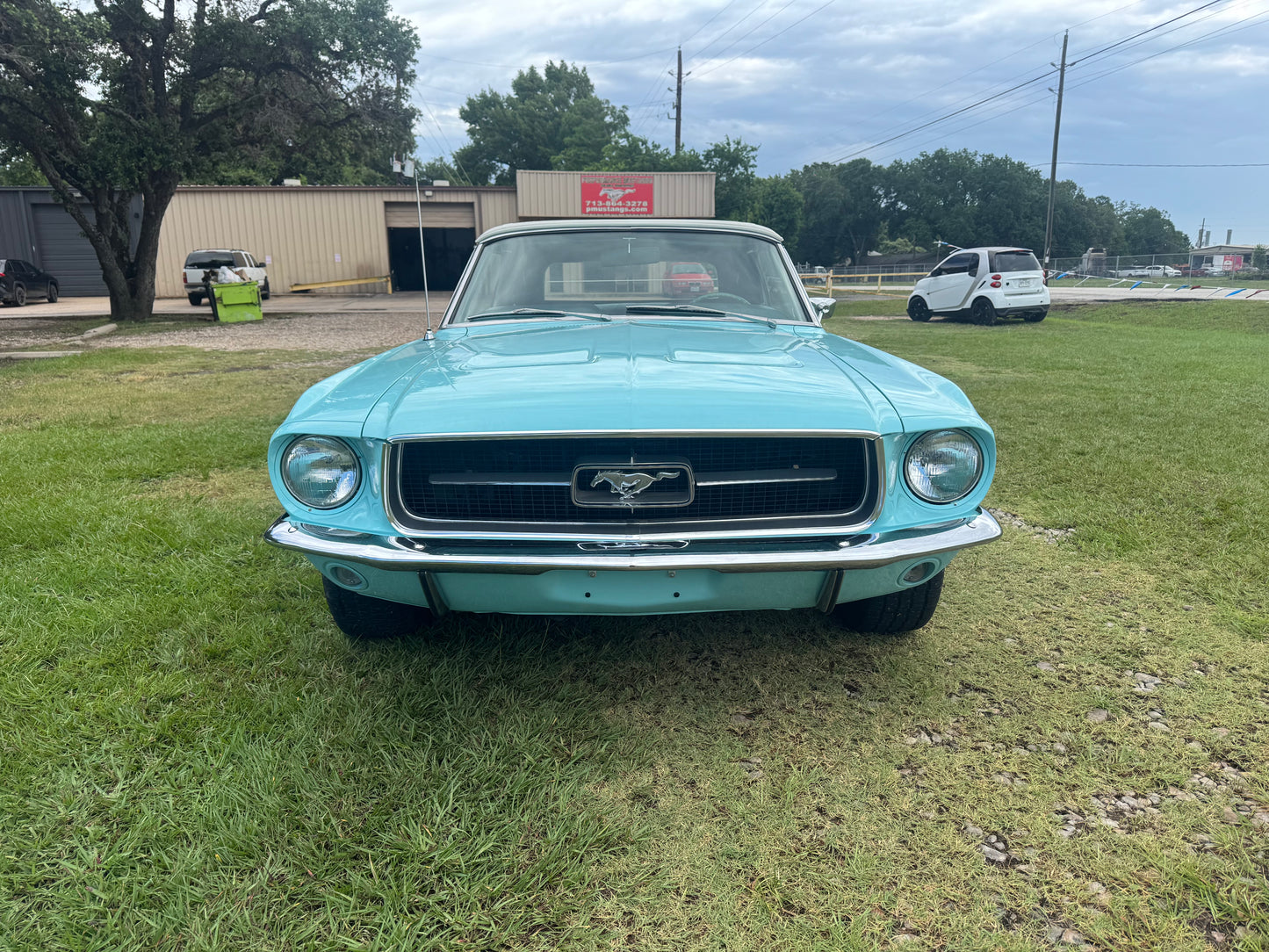 1967 Ford Mustang Convertible Blue