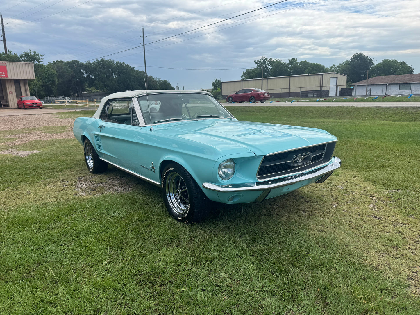 1967 Ford Mustang Convertible Blue