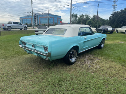 1967 Ford Mustang Convertible Blue