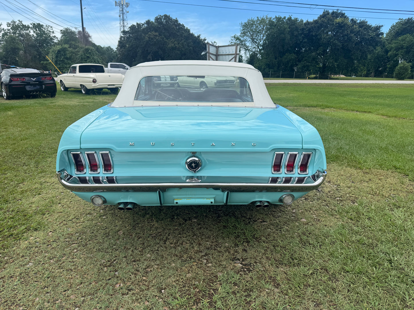1967 Ford Mustang Convertible Blue