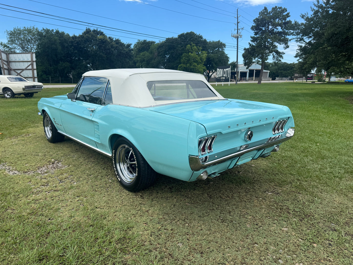 1967 Ford Mustang Convertible Blue
