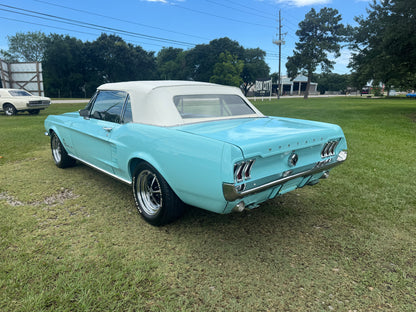 1967 Ford Mustang Convertible Blue