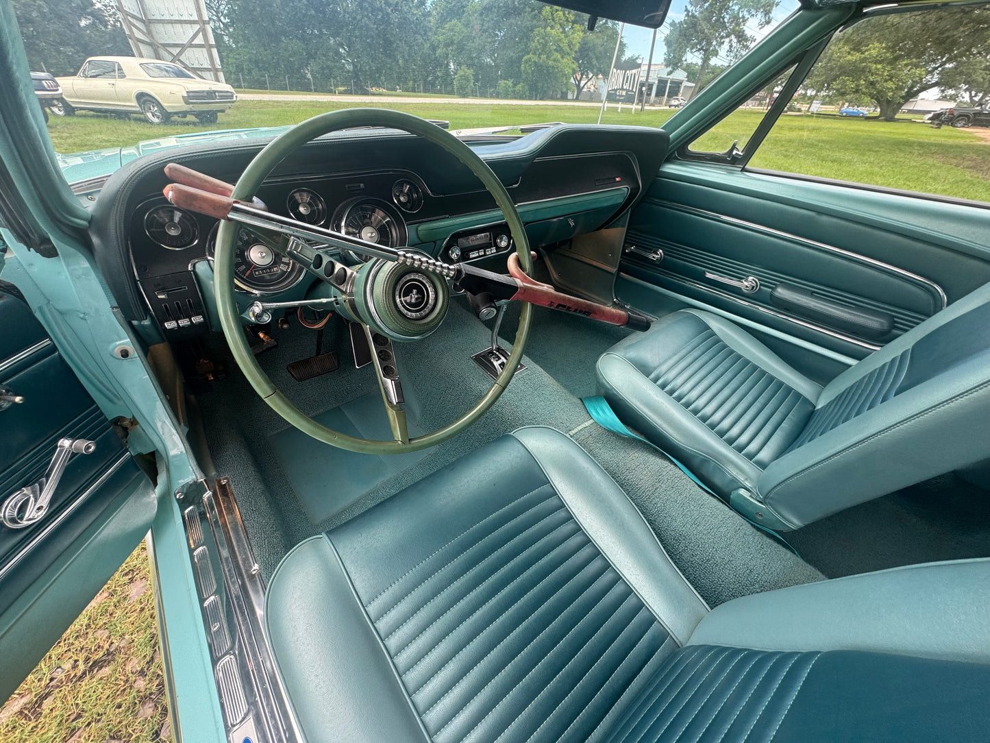1967 Ford Mustang Convertible Blue