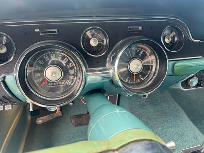 1967 Ford Mustang Convertible Blue