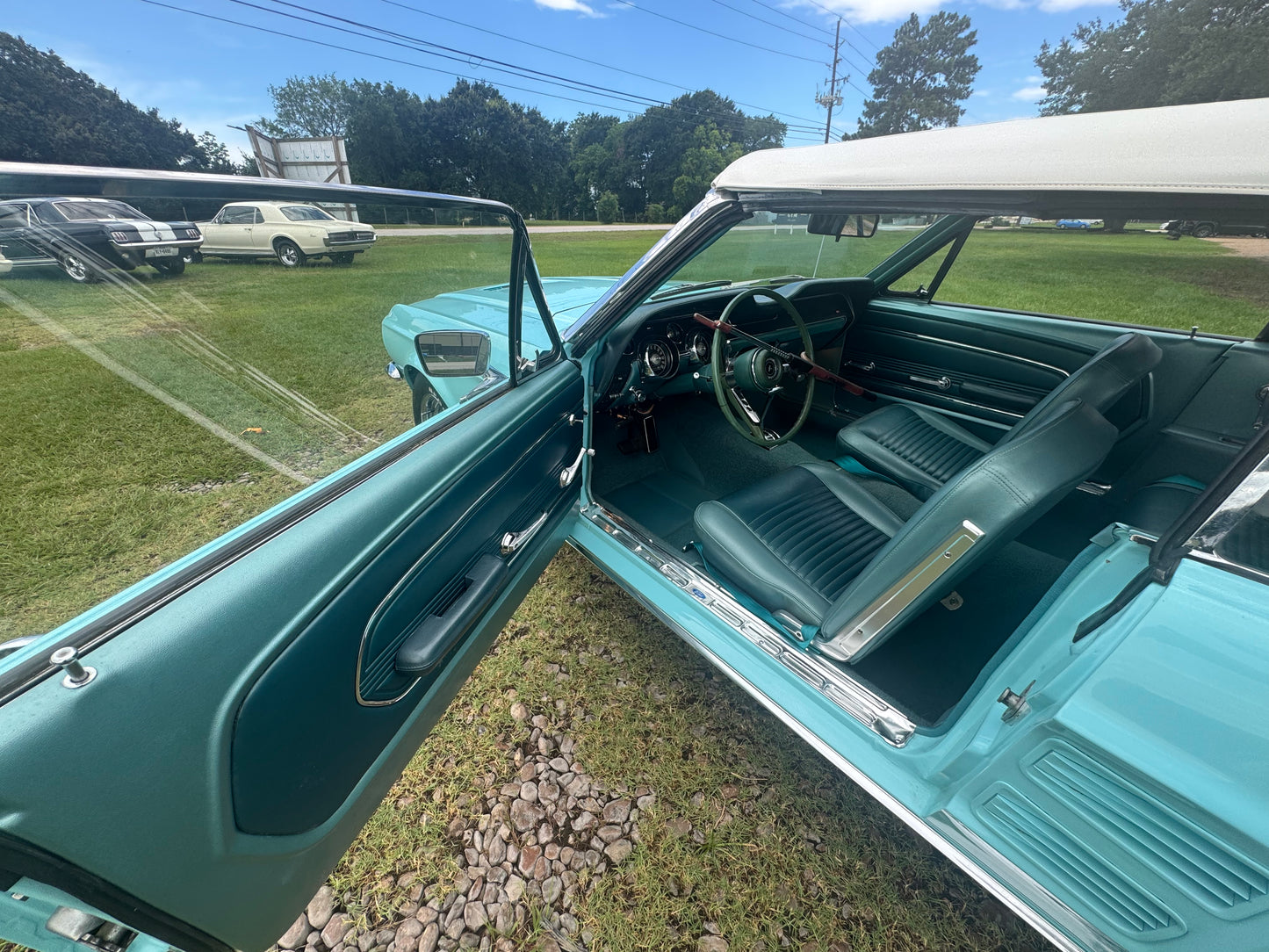 1967 Ford Mustang Convertible Blue