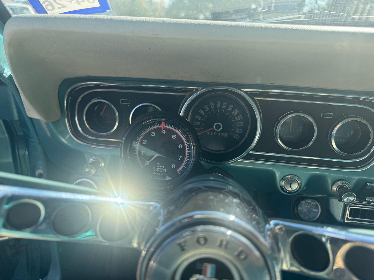 1966 Ford Mustang Tahoe Turquoise