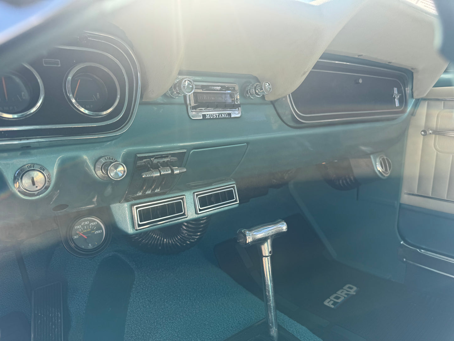 1966 Ford Mustang Tahoe Turquoise