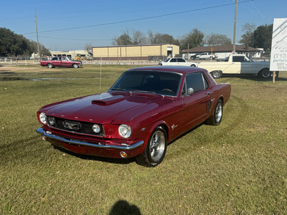 1966 Mustang Cherry Red Coupe