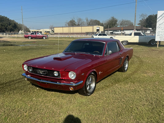 1966 Mustang Cherry Red Coupe